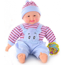 Пупс-хохотун Limo Toy Baby музыкальный в голубом комбинезоне 50 см (X2408-5-1) Пупс-хохотун Limo Toy Baby музыкальный в голубом комбинезоне 50 см (X2408-5-1)