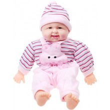 Пупс-хохотун Limo Toy Baby музыкальный в розовом комбинезоне 50 см (X2408-5-1) Пупс-хохотун Limo Toy Baby музыкальный в розовом комбинезоне 50 см (X2408-5-1)