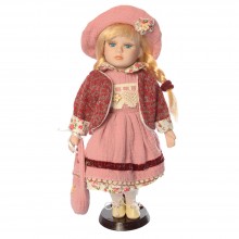 Кукла фарфоровая сувенирная Porcelain dolls G067-12 Коллекционная 31 cм (АС215-12) Кукла фарфоровая сувенирная Porcelain dolls G067-12 Коллекционная 31 cм (АС215-12)