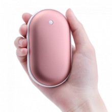 Повербанк грелка Pebble Hand Warmer PowerBank обогреватель для рук 10800 mAh Розовый (АХ19921) Повербанк грелка Pebble Hand Warmer PowerBank обогреватель для рук 10800 mAh Розовый (АХ19921)