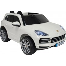 Детский электромобиль Bambi Porsche Cayenne YJ7192B 2 мотора по 35W, 2 места, 12V10AH, MP3, USB White