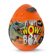 Детский игровой набор для творчества Яйцо Динозавра Danko Toys Dino WOW Box 35 см 20 сюрпризов Оранжево-жёлтый (DWB0101U) Детский игровой набор для творчества Яйцо Динозавра Danko Toys Dino WOW Box 35 см 20 сюрпризов Оранжево-жёлтый (DWB0101U)