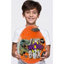 Детский игровой набор для творчества Яйцо Динозавра Danko Toys Dino WOW Box 35 см 20 сюрпризов Оранжево-фиолетовый (DWB0102U) Детский игровой набор для творчества Яйцо Динозавра Danko Toys Dino WOW Box 35 см 20 сюрпризов Оранжево-фиолетовый (DWB0102U)