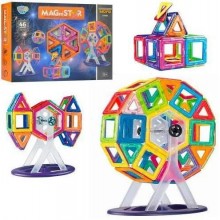 Магнитный конструктор Limo Toy MAGniSTAR 4002 46 деталей Цветные магниты Колесо обозрения Магнитный конструктор Limo Toy MAGniSTAR 4002 46 деталей Цветные магниты Колесо обозрения