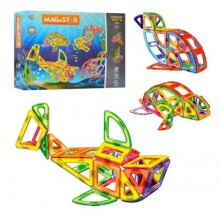 Магнитный конструктор Limo Toy MAGniSTAR 2001 88 деталей Цветные магниты Морские обитатели Магнитный конструктор Limo Toy MAGniSTAR 2001 88 деталей Цветные магниты Морские обитатели