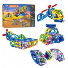 Магнитный конструктор Limo Toy MAGniSTAR 5001 96 деталей Цветные магниты Авиатор Магнитный конструктор Limo Toy MAGniSTAR 5001 96 деталей Цветные магниты Авиатор