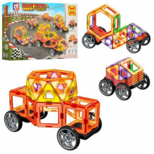 Магнитный конструктор Limo Toy MAGNETIC 3002 58 деталей Цветные магниты Транспорт Магнитный конструктор Limo Toy MAGNETIC 3002 58 деталей Цветные магниты Транспорт