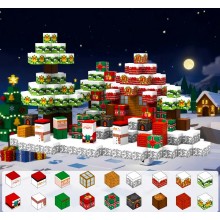 Магнітний конструктор Майнкрафт Minecraft 150 кубики казковий будинок Святого Миколая Магнітний конструктор Майнкрафт Minecraft 150 кубики казковий будинок Святого Миколая