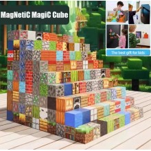 Магнитный конструктор Minecraft 200 блоков рандомные магнитные кубики Майнкрафт Магнитный конструктор Minecraft 200 блоков рандомные магнитные кубики Майнкрафт