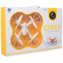 Квадрокоптер на радиоуправлении дрон Chengfei Toys CF-919-3 WiFi с пультом Д/У с камерой и подсветкой Белый (АВ51214) Квадрокоптер на радиоуправлении дрон Chengfei Toys CF-919-3 WiFi с пультом Д/У с камерой и подсветкой Белый (АВ51214)