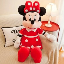 Мягкая плюшевая игрушка Disney Минни Маус 50 см Красный Мягкая плюшевая игрушка Disney Минни Маус 50 см Красный