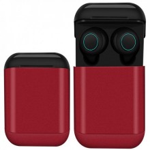 Наушники беспроводные 3BS JRGK TWS S7 Bluetooth 4.2 с Водонепроницаемым кейсом и Power Bank 500 mah Красный Наушники беспроводные 3BS JRGK TWS S7 Bluetooth 4.2 с Водонепроницаемым кейсом и Power Bank 500 mah Красный