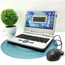 Дитячий ноутбук WToys 88777 УКР./АНГЛ. МОВОЮ функціональна мишка, літери, цифри, пісні, казки, загадки, вікторина Сірий Дитячий ноутбук WToys 88777 УКР./АНГЛ. МОВОЮ функціональна мишка, літери, цифри, пісні, казки, загадки, вікторина Сірий