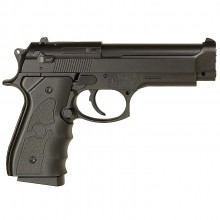Страйкбольний пістолет Beretta 92 Galaxy G052B пластик чорний