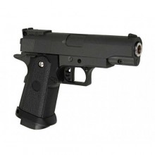 Страйкбольный Пистолет COLT 1911 PD Galaxy G10 металл, пластик стреляет пульками 6 мм Черный