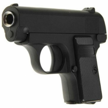 Страйкбольный Пистолет COLT25 Galaxy G1 металл, пластик стреляет пульками 6 мм Черный