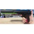 Страйкбольный пистолет с глушителем Макарова ПМ Galaxy G29A металл, пластик стреляет пульками 6 мм Чёрный