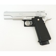 Страйкбольний пістолет Colt M1911 Hi-Capa Galaxy G6S метал срібло Страйкбольний пістолет Colt M1911 Hi-Capa Galaxy G6S метал срібло