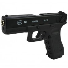 Страйкбольний пістолет Глок Glock 17 С1 метал, пластик кульки 6 мм Чорний