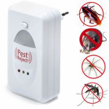 Электронный отпугиватель вредителей Pest Reject LK 1 ультрозвуковой от насекомых и грызунов Белый