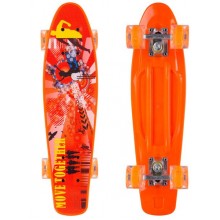 Скейт Пенні Борд маленький Лонгборд Best Board F 13222 Original для фрірайду, дошка 55 см, колеса поліуретанові d=6 см світяться, Різнокольоровий (74537) Скейт Пенні Борд маленький Лонгборд Best Board F 13222 Original для фрірайду, дошка 55 см, колеса поліуретанові d=6 см світяться, Різнокольоровий (74537)