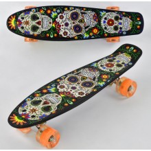 Скейт Пенні Борд маленький Лонгборд Best Board F 15909 Original для фрірайду, дошка 55 см, колеса поліуретанові d=6 см світяться, Різнокольоровий (74538) Скейт Пенні Борд маленький Лонгборд Best Board F 15909 Original для фрірайду, дошка 55 см, колеса поліуретанові d=6 см світяться, Різнокольоровий (74538)