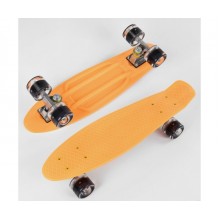 Скейт Пенні Борд маленький Лонгборд Best Board 2325 Original для фрірайду, дошка 55 см, колеса поліуретанові d=6 см світяться, Оранжевий (99615) Скейт Пенні Борд маленький Лонгборд Best Board 2325 Original для фрірайду, дошка 55 см, колеса поліуретанові d=6 см світяться, Оранжевий (99615)