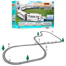 Детская железная дорога со звуком и светом BSQ Power Train World 457 см 2 скоростных поезда и 2 вагона Разноцветный (N2183) Детская железная дорога со звуком и светом BSQ Power Train World 457 см 2 скоростных поезда и 2 вагона Разноцветный (N2183)
